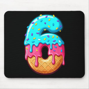 Tapis De Souris Drôle 67 Numéro 6 Glace Goutte Mème Costume de Gro