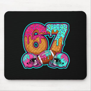 Tapis De Souris Drôle 67 Six Sept Mème Football Américain Numéro #