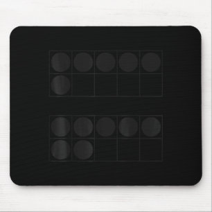 Tapis De Souris Drôle 6 7 Nombre Enseignants Élèves Six Sept Mème