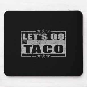 Tapis De Souris Drôle Allons-y Taco 25