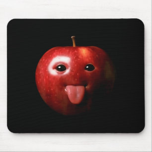 Tapis De Souris Drôle Bête Ai Gen Z Mème Brainrot Humour Langue Ou