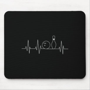 Tapis De Souris Drôle Bowling Gift Cute Ekg Bowlers Pour Hommes Fe