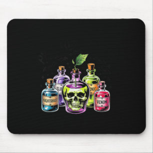 Tapis De Souris Drôle Choisissez votre poison Apple Halloween Prin