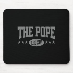 Tapis De Souris Drôle Cool Da Pape Dieu Béni Pape Léon Xiv Hommes