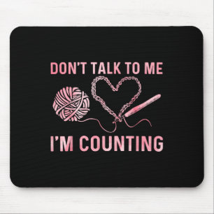 Tapis De Souris Drôle Crochet Art Pour Hommes Femmes Crocheter Cro