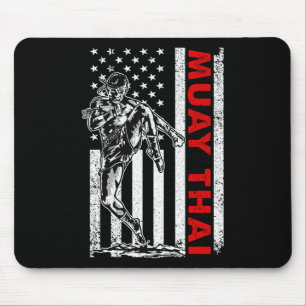 Tapis De Souris Drôle d'art Muay Thai pour hommes femmes enfants M