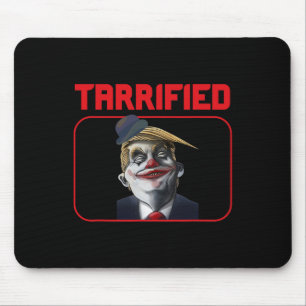 Tapis De Souris Drôle de Clown Trump Pun Politique Tarrifié