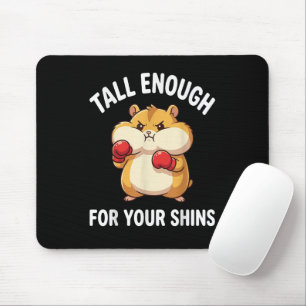 Tapis De Souris Drôle de hamster de boxe assez grand pour vos tibi
