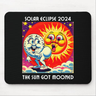Tapis De Souris Drôle de l'éclipse solaire d'Amérique 4 08