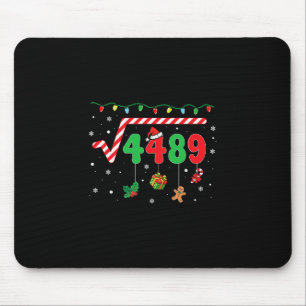 Tapis De Souris Drôle de Noël 6 7 Prof de Maths 67 Mème Carré Ro