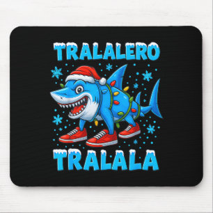 Tapis De Souris Drôle de Noël Italien Cerveau Pourri Pour Hommes F