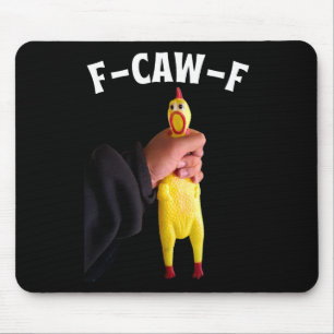 Tapis De Souris Drole de poulet en caoutchouc F-caw-f Fcawf poulet
