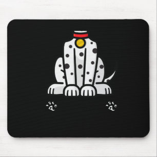 Tapis De Souris Drôle de prétendre que je suis un chien dalmate La