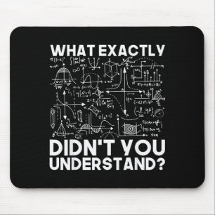 Tapis De Souris Drôle de science physicien math physique