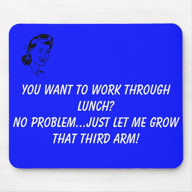 Tapis de souris drôle de sténographe judiciaire (Devant)