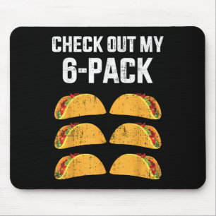 Tapis De Souris Drôle Découvrez Mon Pack Six 6 Avec Tacos Pour Cin