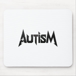Tapis De Souris Drôle Design Autism Rock Mème Neurodivergent