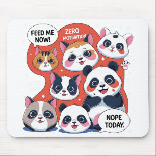 Tapis De Souris Drôle dessin animal - Design Humour inspiré par le