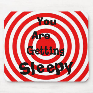 Tapis de souris drôle d'hypnotiseur