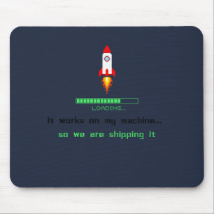 Tapis De Souris Drôle d'ingénieur logiciel qui livre