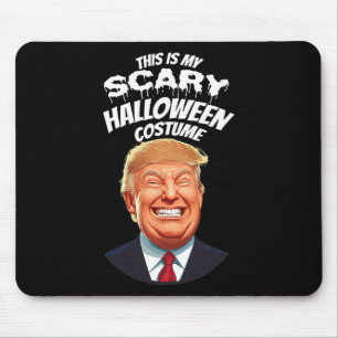 Tapis De Souris Drôle Donald Trump Effrayant Halloween Gag Préside
