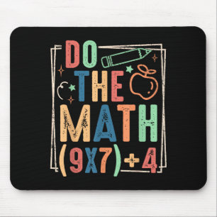 Tapis De Souris Drôle Fais Le Calcul 67 Mème Six Sept Garçon Fille