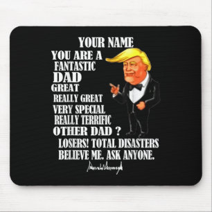 Tapis De Souris Drôle Grand Papa Donald Trump Fête des pères Cadea