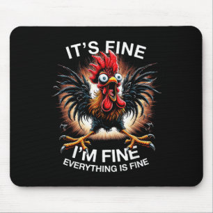 Tapis De Souris Drôle Graphic Tee Son Beau Im Beau Beau Fou Chi