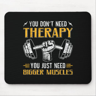 Tapis De Souris Drôle Gym Dit Humour Citation Exercice Bodybuildin