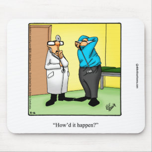 Tapis De Souris Drôle Humour Médicale Mousepad