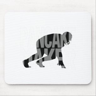 Tapis De Souris Drôle joueur de football mème Lineman Pancake Make