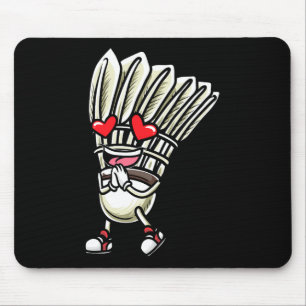 Tapis De Souris Drôle Joueur de navette Dminton Design Hommes Femm
