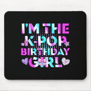Tapis De Souris Drôle la k-pop anniversaire filles amateur de musi