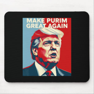 Tapis De Souris Drôle Make Purim Great Again Purim Costume Trump L