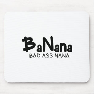 Tapis De Souris Drôle Meilleure Banane Mauvaise Nana Grand-mère Ma