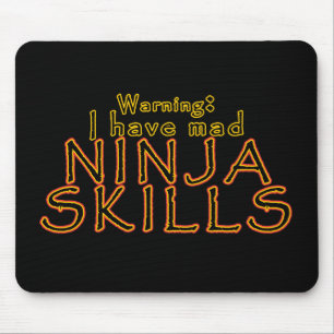 Tapis De Souris Drôle Ninja Joke Mousepad