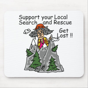 Tapis De Souris Drôle obtenez perdu