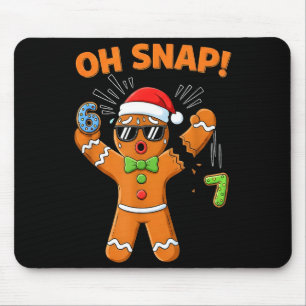 Tapis De Souris Drôle Oh Snap 67 Six Sept Mème Hommes en Pain d'Ép