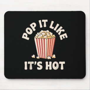 Tapis De Souris Drôle Popcorn Art Pour Hommes Femmes Pop Corn Popc