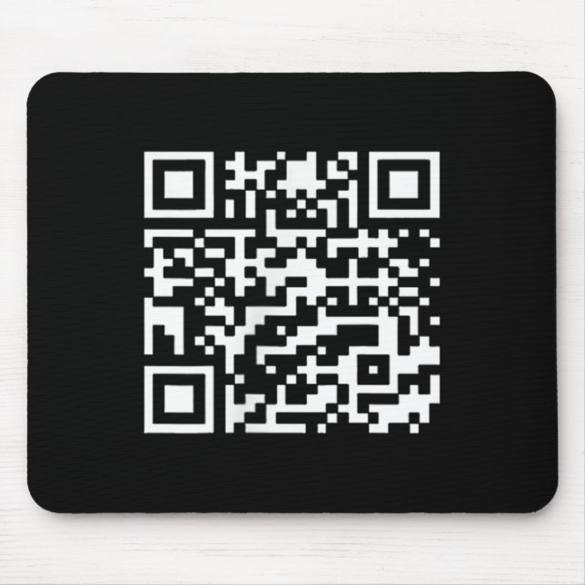 Tapis De Souris Drôle président Qr Trump Code de danse _1 (Devant)
