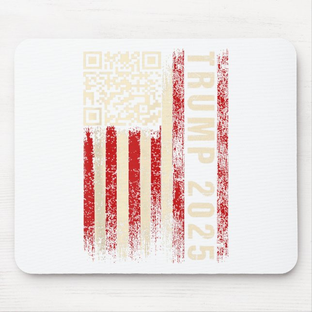 Tapis De Souris Drôle Qr Donald Trump Dancing 4745 Code Vidéo (Devant)