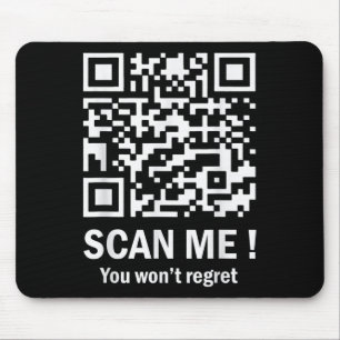 Tapis De Souris Drôle Qr Scan Me Président Trump 45_47 Trump