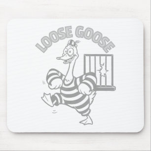 Tapis De Souris Drôle Qui a laissé l'oie sortir Jolie Prisonnière 