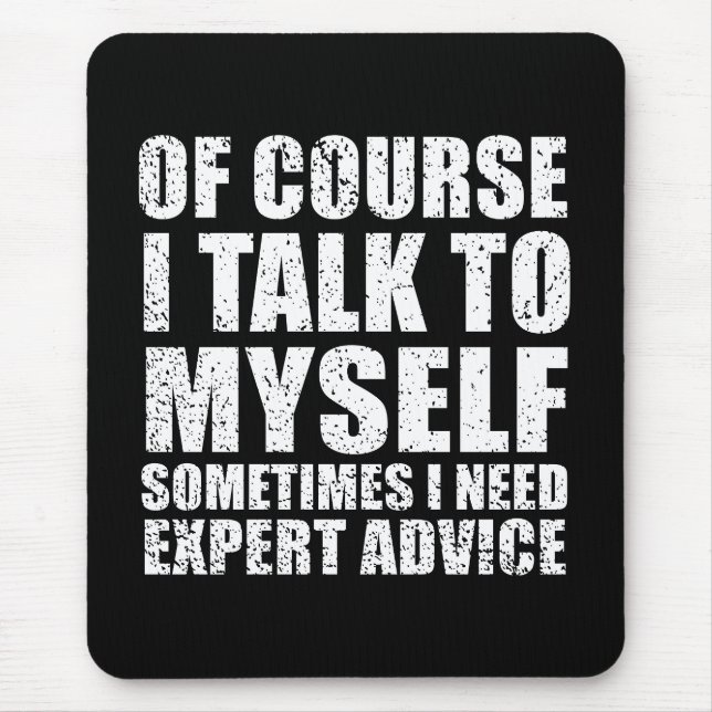 Tapis De Souris Drôle sarcastique citant sarcasme humour (Devant)