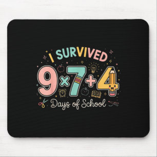 Tapis De Souris Drôle Six Sept 67 Jours D'école Mème Math Enseigna