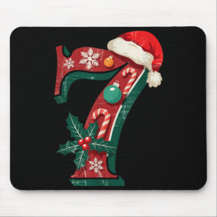 Tapis De Souris Drôle Six Sept 6 7 Mème Conception Couples Noël