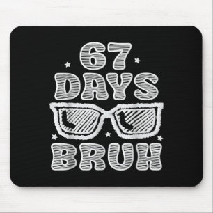Tapis De Souris Drôle Six Sept 6 7 Mème Professeur 67 Jours Bruh S