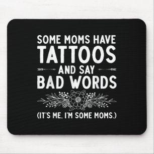 Tapis De Souris Drôle Tatouage Conception Pour Maman Femmes Tatoua