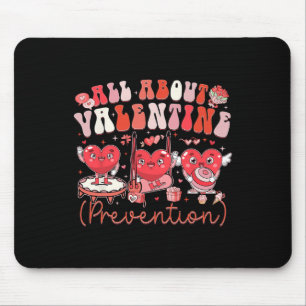 Tapis De Souris Drôle tout sur la prévention de la Saint-Valentin