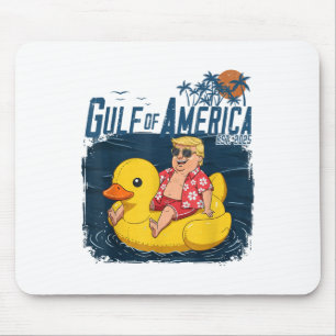 Tapis De Souris Drôle Trump Chillin Golfe Des États-Unis Amérique
